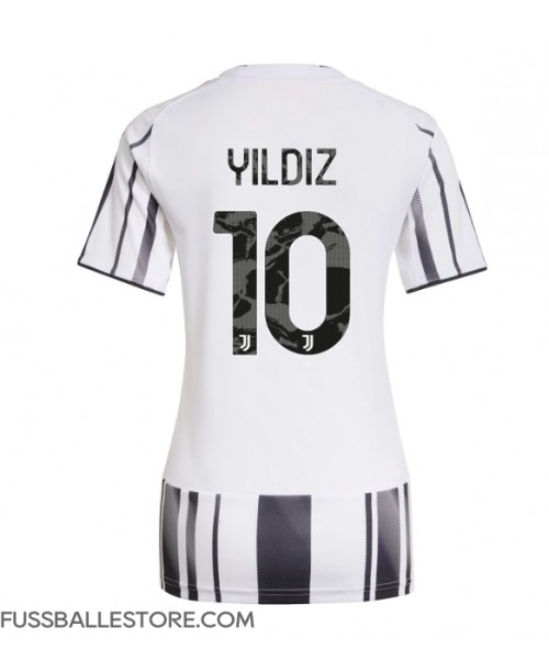 Günstige Juventus Kenan Yildiz #10 Heimtrikot Damen 2025-26 Kurzarm Günstige Juventus Kenan Yildiz #10 Heimtrikot Damen 2025-26 Kurzarm